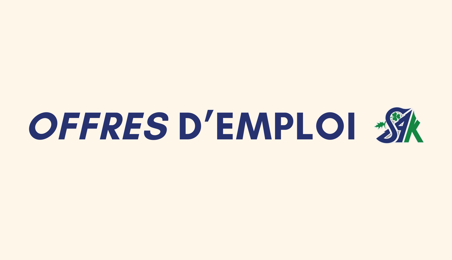 OFFRES D’EMPLOI – REJOINS L’ÉQUIPE DE SAINT-AMBROISE-DE-KILDARE