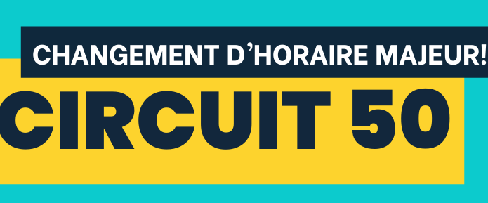 TRANSPORT RÉGIONAL : CHANGEMENTS À L’HORAIRE