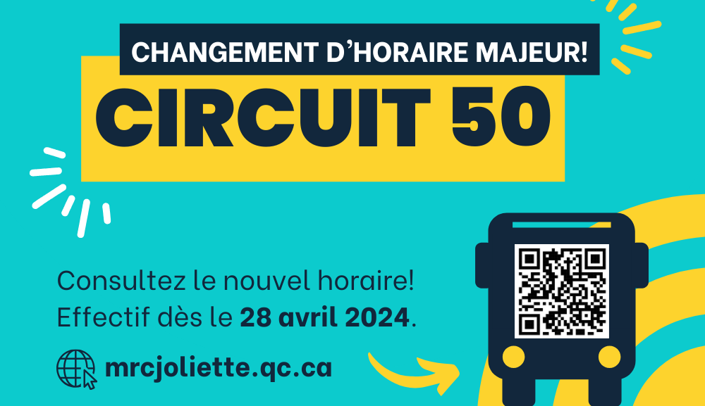 TRANSPORT RÉGIONAL : CHANGEMENTS À L’HORAIRE