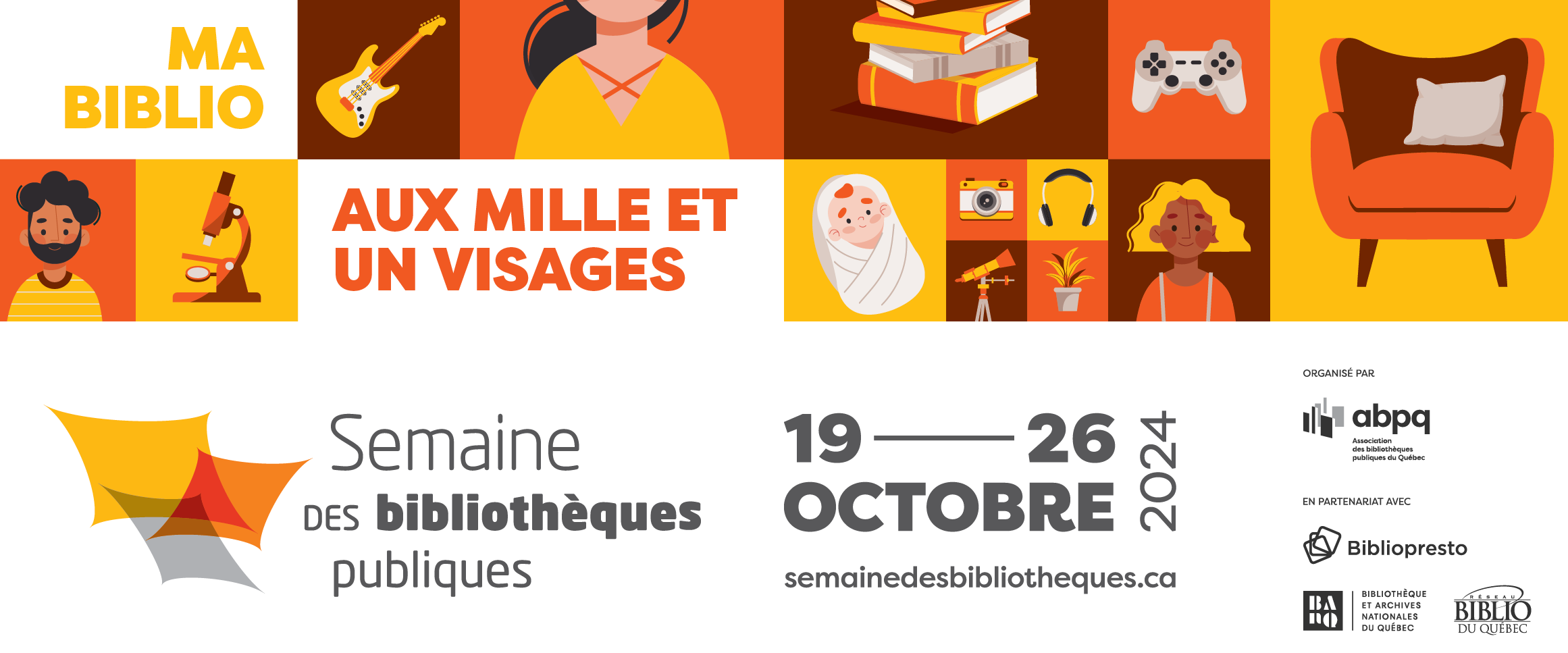 SEMAINE DES BIBLIOTHÈQUES PUBLIQUES DU QUÉBEC 📚
