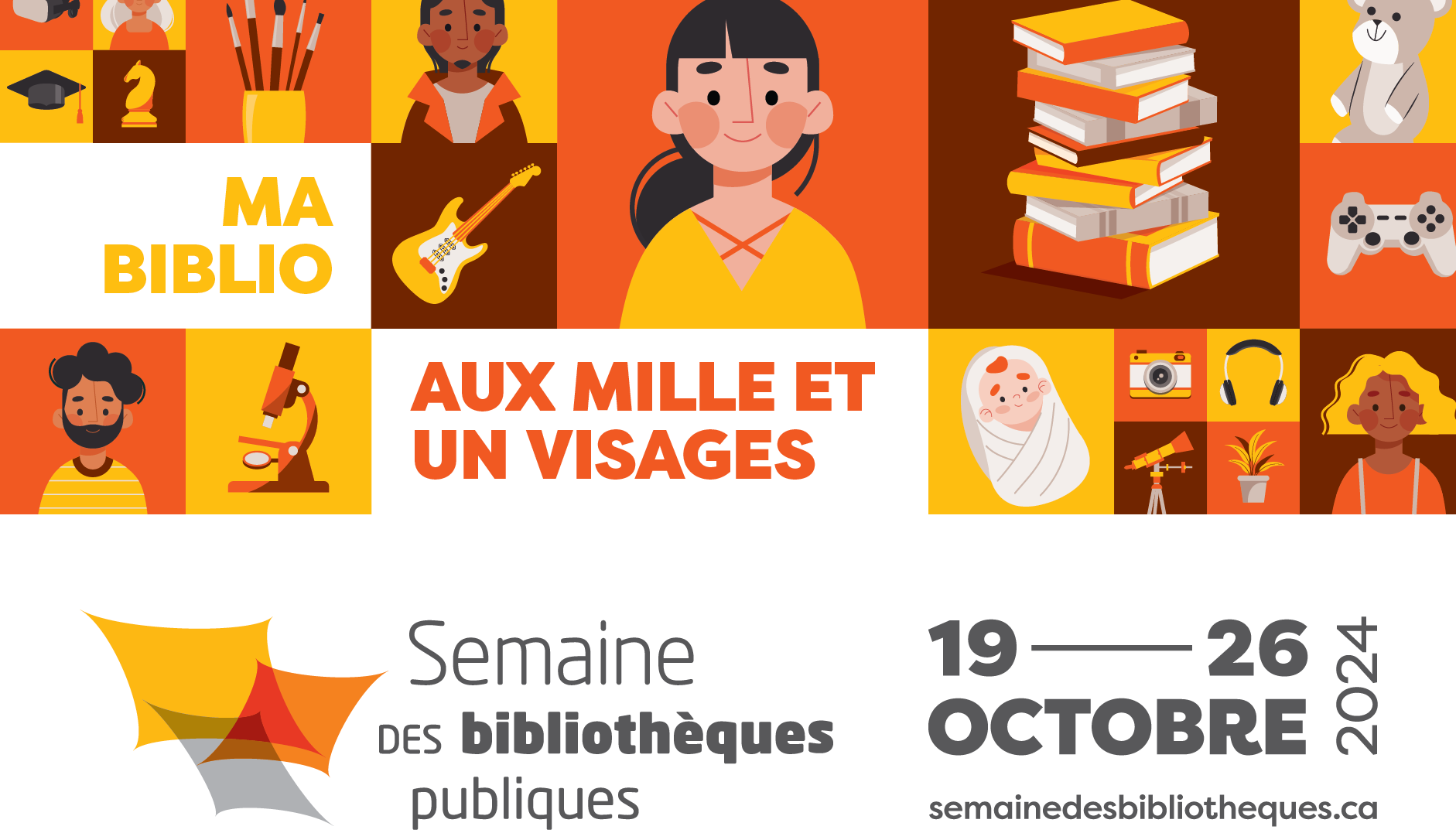 SEMAINE DES BIBLIOTHÈQUES PUBLIQUES DU QUÉBEC 📚