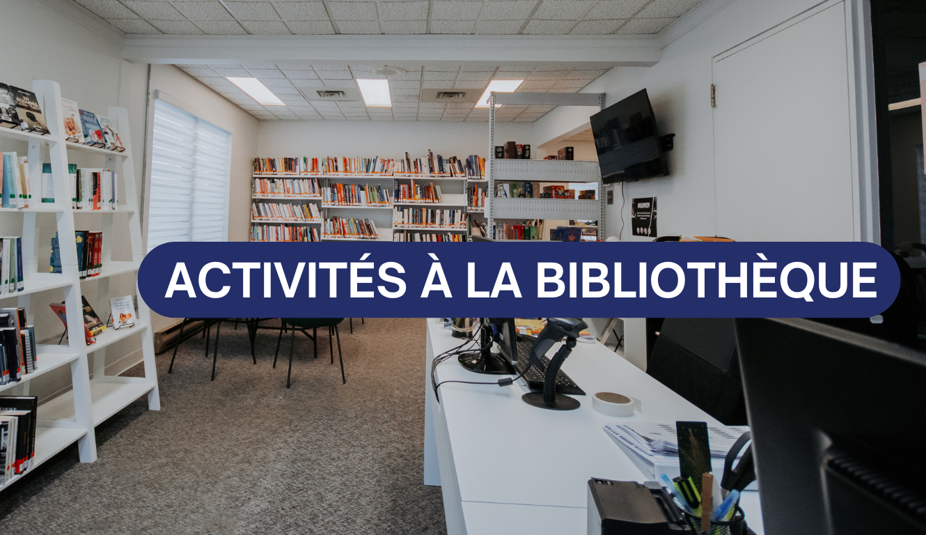 DÉCOUVREZ LES ACTIVITÉS DE LA BIBLIOTHÈQUE (!!!)✨📖