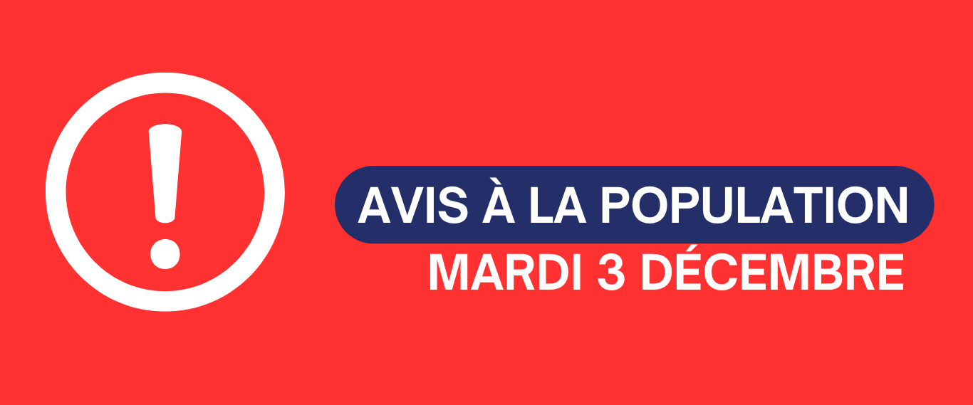 ⚠️ AVIS À LA POPULATION – COLPORTAGE FRAUDULEUX ⚠️