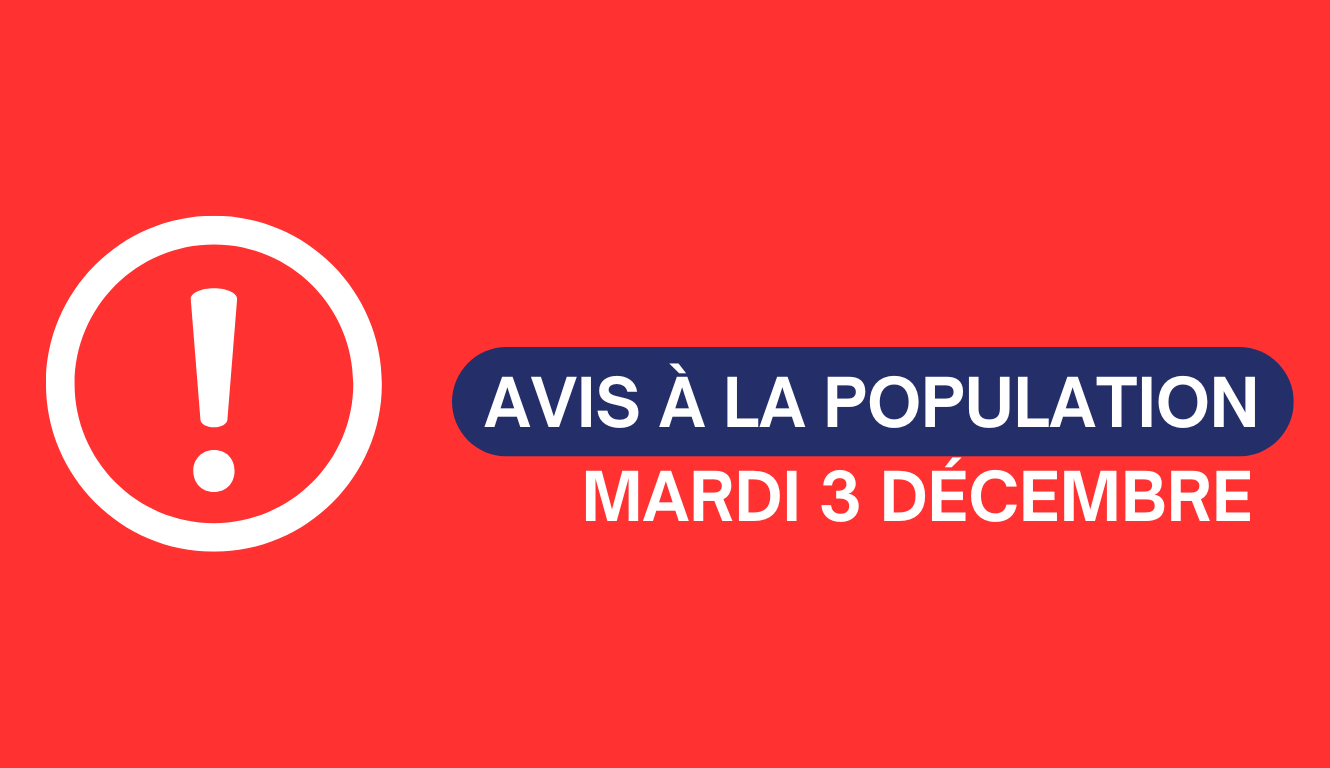 ⚠️ AVIS À LA POPULATION – COLPORTAGE FRAUDULEUX ⚠️