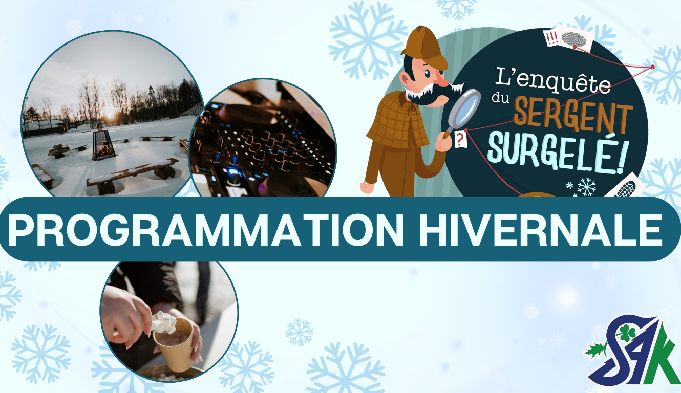 UNE PANOPLIE D’ACTIVITÉS & D’ÉVÉNEMENTS CET HIVER ! ❄