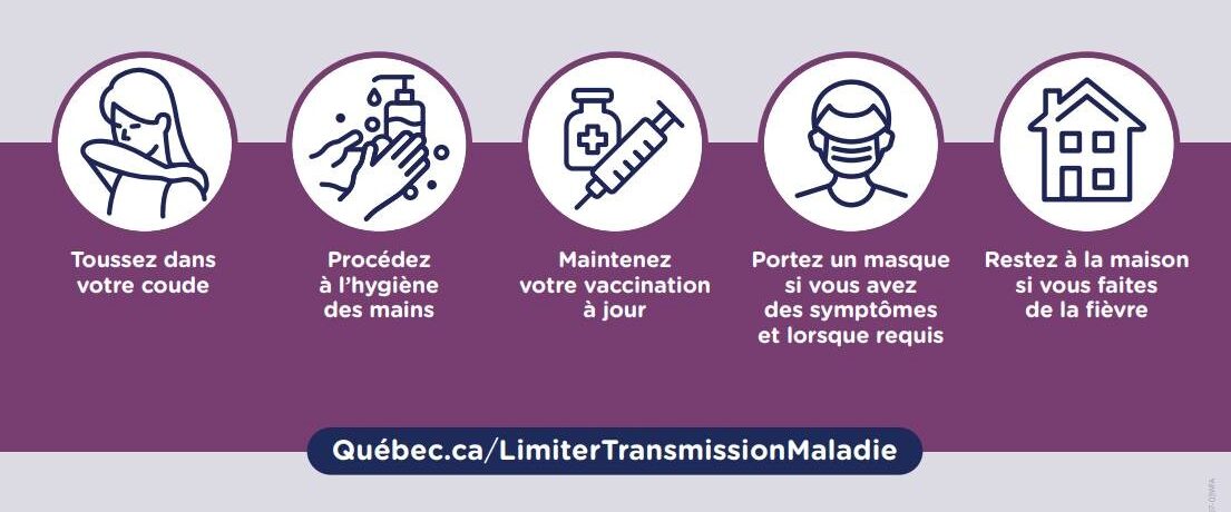 RAPPEL | Bonnes pratiques pour prévenir les infections respiratoires 🦠