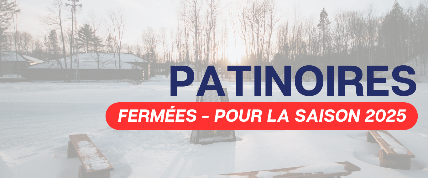 FIN DE SAISON POUR LES PATINOIRES⛸️, MAIS LES SENTIERS RESTENT ACCESSIBLES ! ❄️☀️