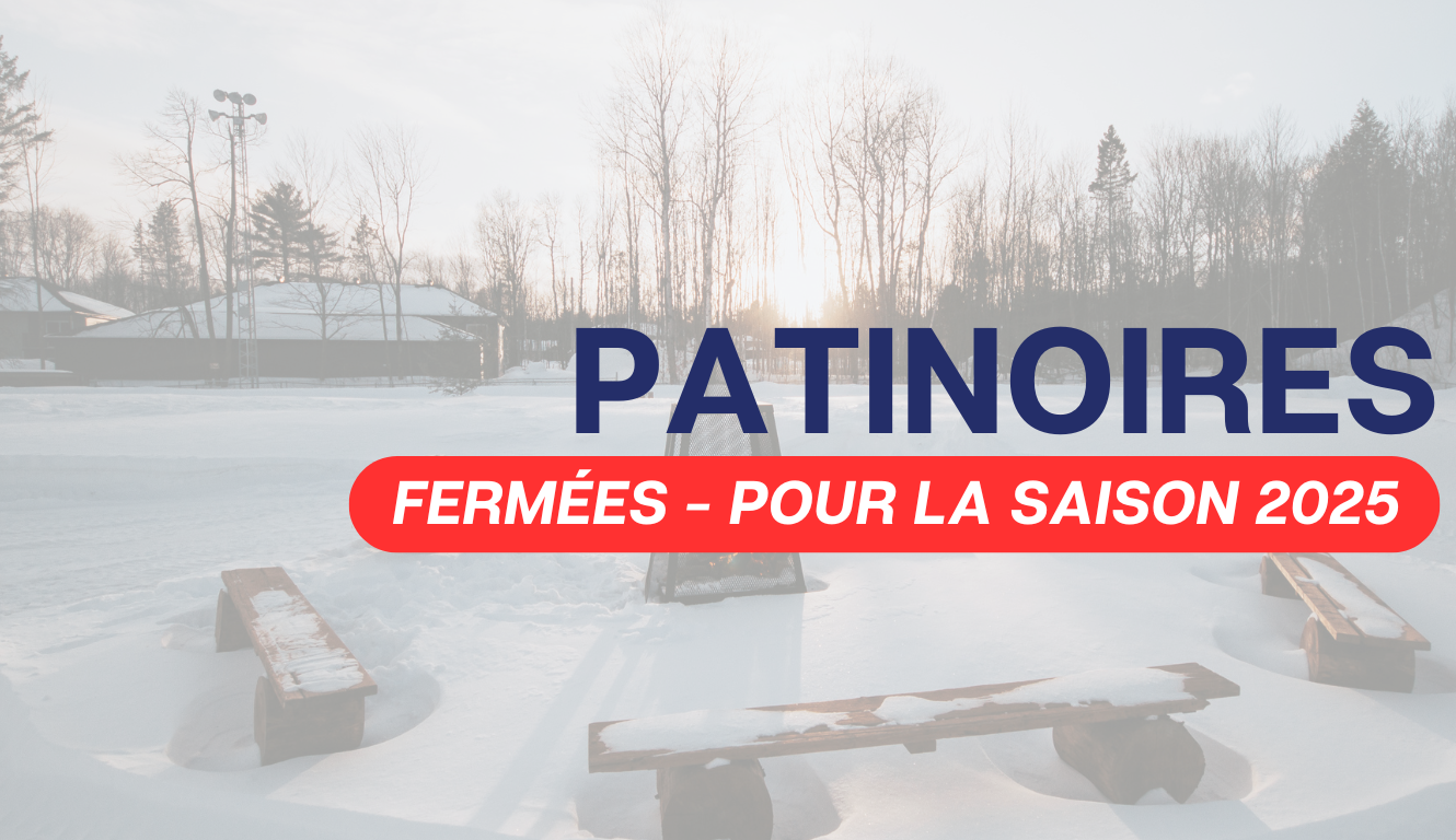 FIN DE SAISON POUR LES PATINOIRES⛸️, MAIS LES SENTIERS RESTENT ACCESSIBLES ! ❄️☀️