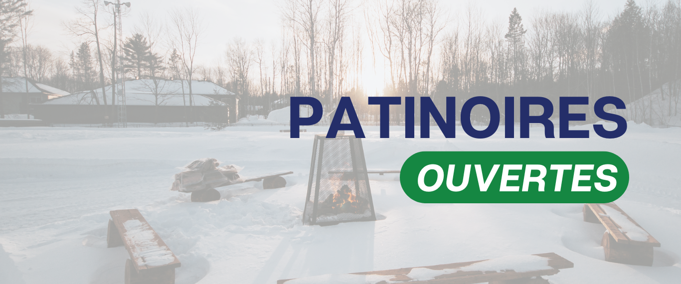 RÉOUVERTURE DES PATINOIRES – CE SAMEDI !❄🎉