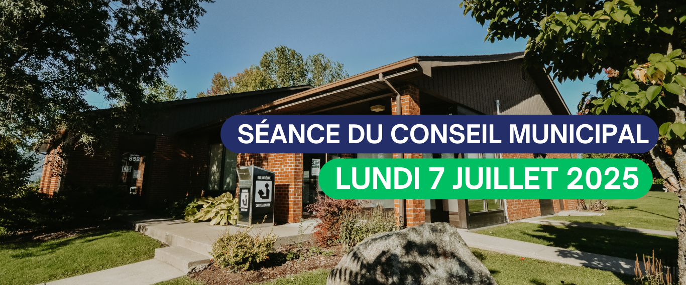 📌SÉANCE DU CONSEIL MUNICIPAL – CE SOIR – 19 H 30