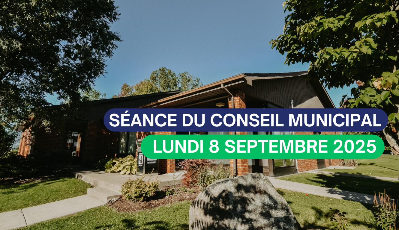 📌SÉANCE DU CONSEIL MUNICIPAL – LUNDI 8 SEPTEMBRE 2025