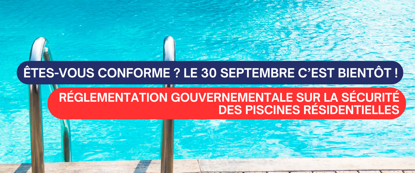 ÊTES-VOUS CONFORME ? LE 30 SEPTEMBRE, C&rsquo;EST BIENTÔT ! 💦