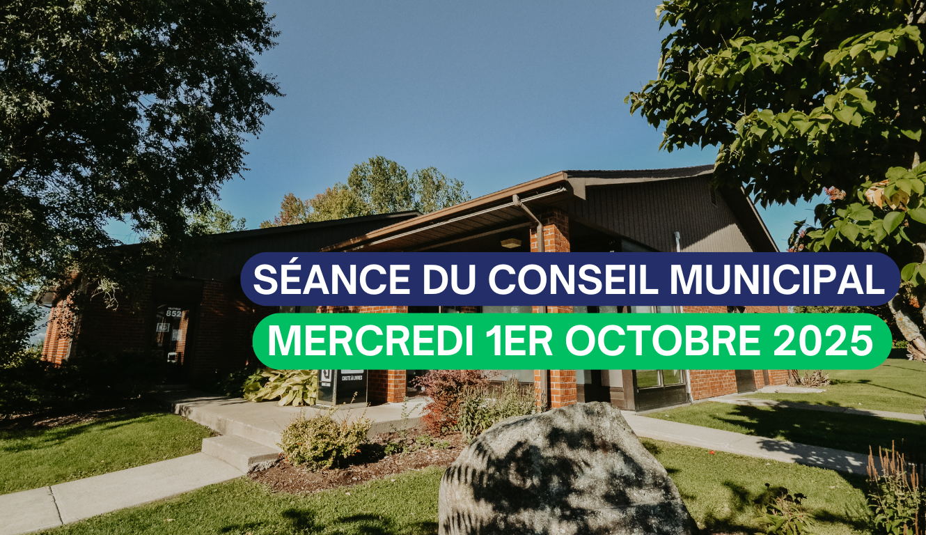 SÉANCE DU CONSEIL MUNICIPAL – MERCREDI 1ER OCTOBRE