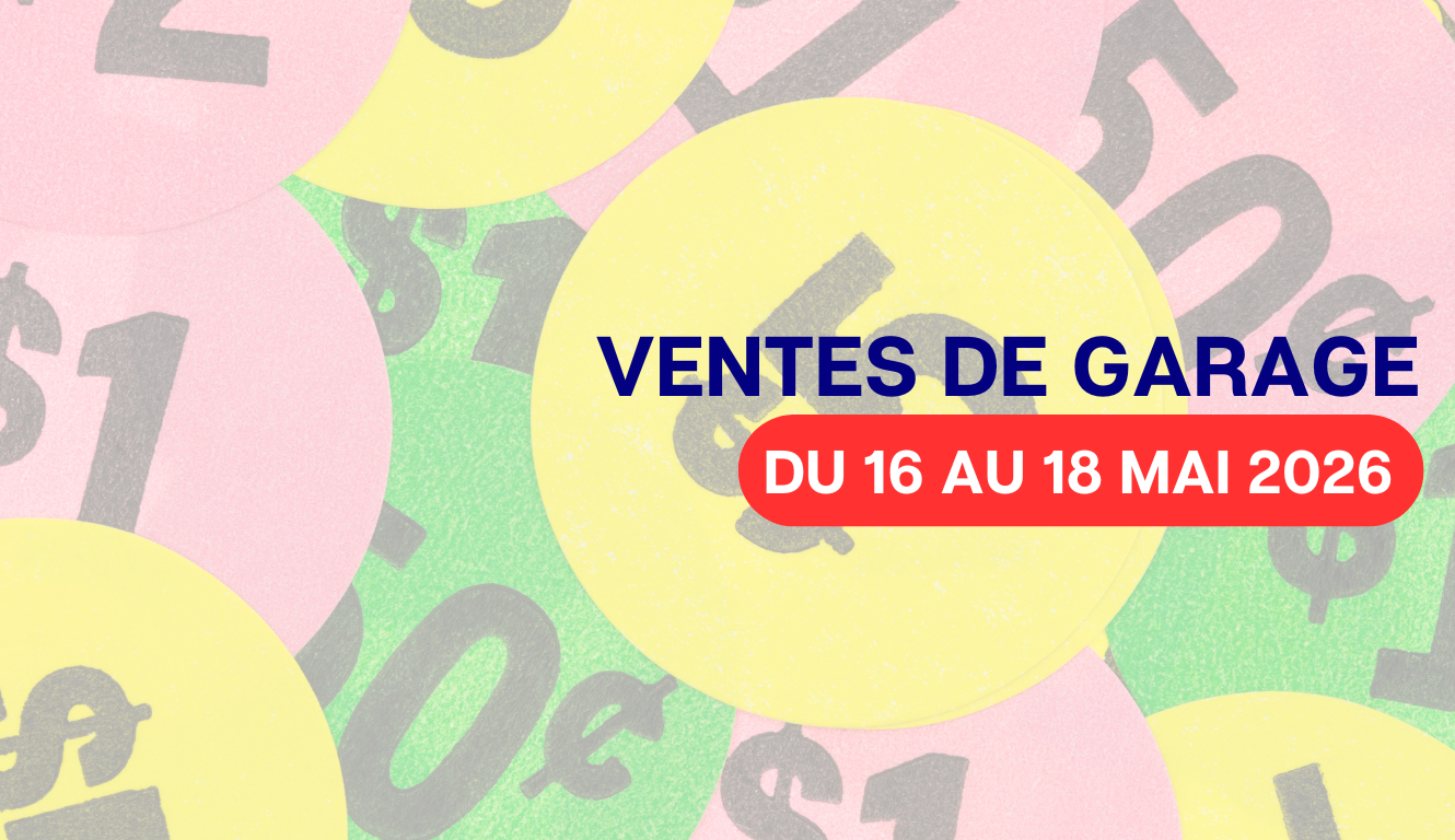 VENTES DE GARAGE – BEAU TEMPS, MAUVAIS TEMPS! 📦